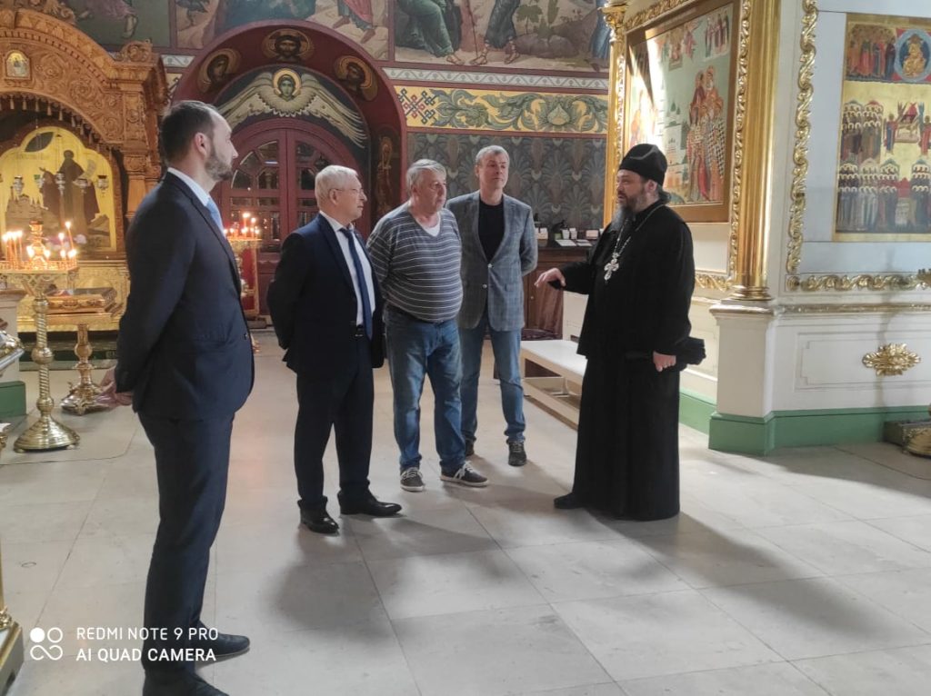 Встреча в Иосифо-Волоцком ставропигиальном мужском монастыре